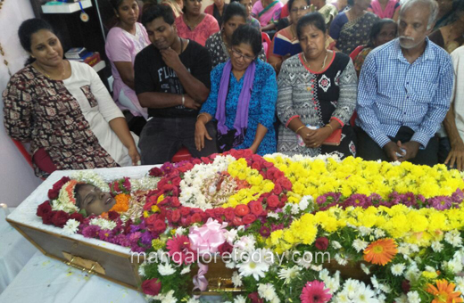 Nurse Hazel Mathias funeral